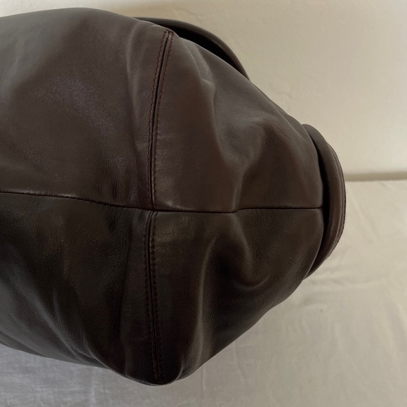 Bvlgari Brown Leather Hobo Shoulder Bag - Picture 14 of 15